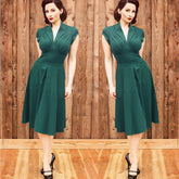 Stretch High Waist Elegant Dress Ladies Evening Party Formal Work Business Office Bodycon Midi Dress